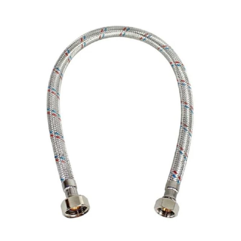 Ligação Malha de Aço 1/2"x1/2" F/F