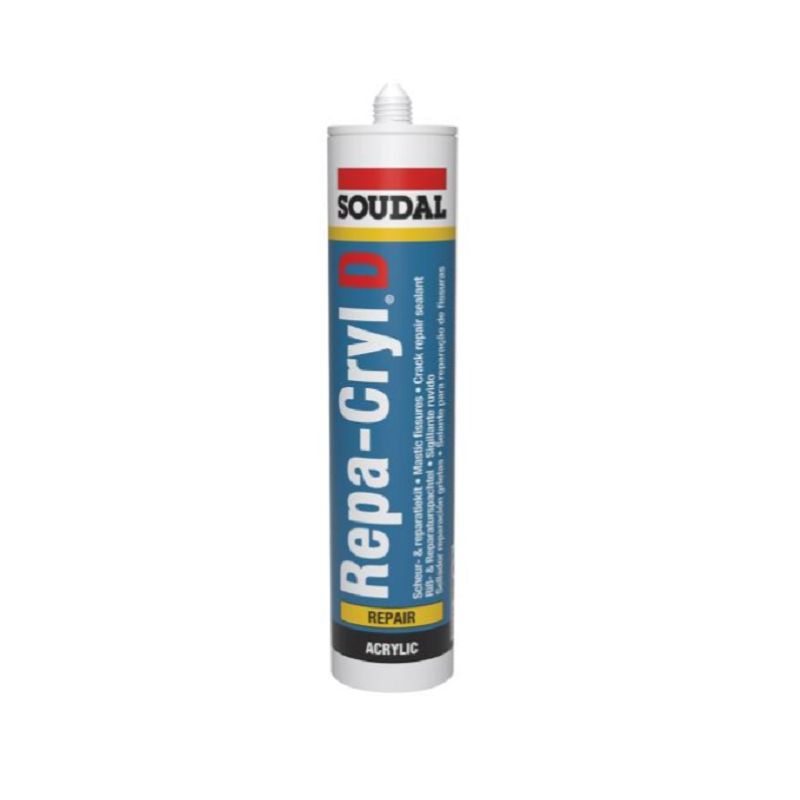 Silicone Acrílico Branco para Reparações D Soudal
