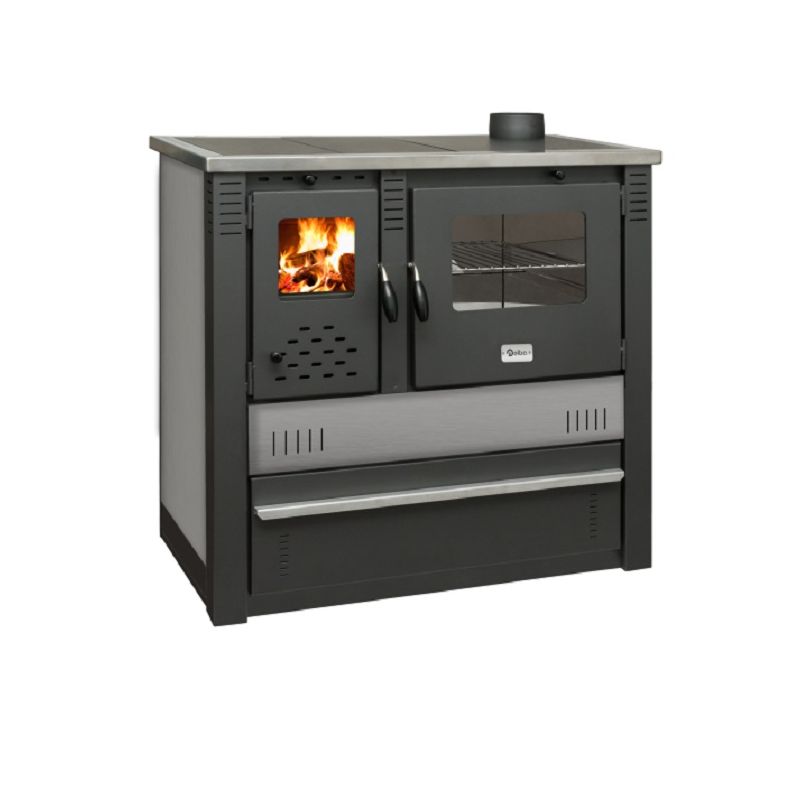 Fogão a Lenha Carolina Inox