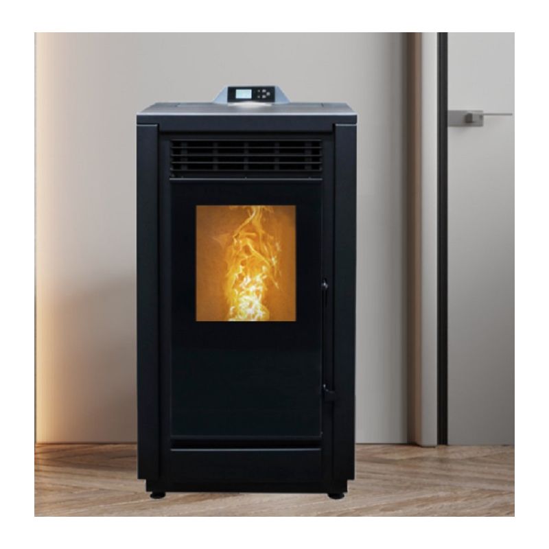 Salamandra a Pellets Ar Quente Adriana 8 Cristal