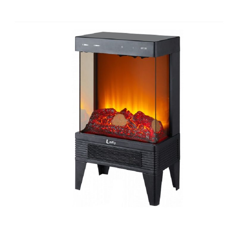 Salamandra Elétrica de Vidro Leifo