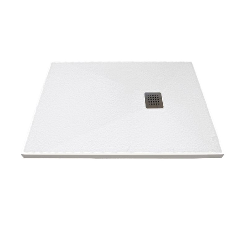 Base De Duche Resitec Acabamento Efeito Pedra Branco 3.5cm