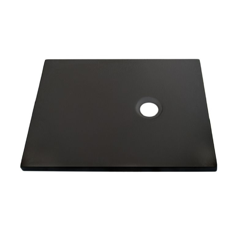 Base De Duche Sofia Acabamento Pedra Preto 3.5cm