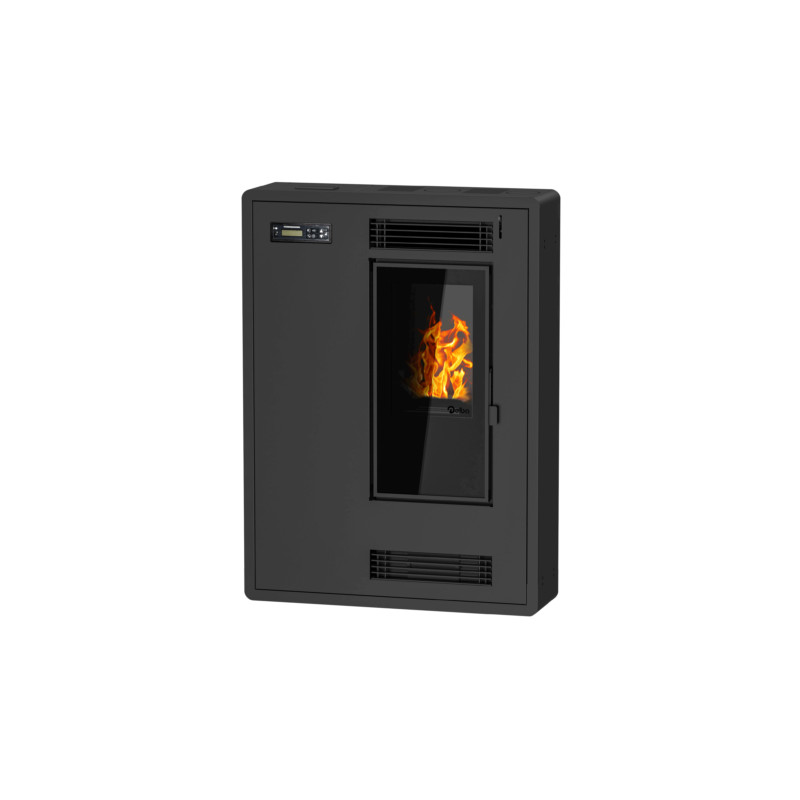 Salamandra a Pellets Maldivas 7,5 kW Cinza Delba