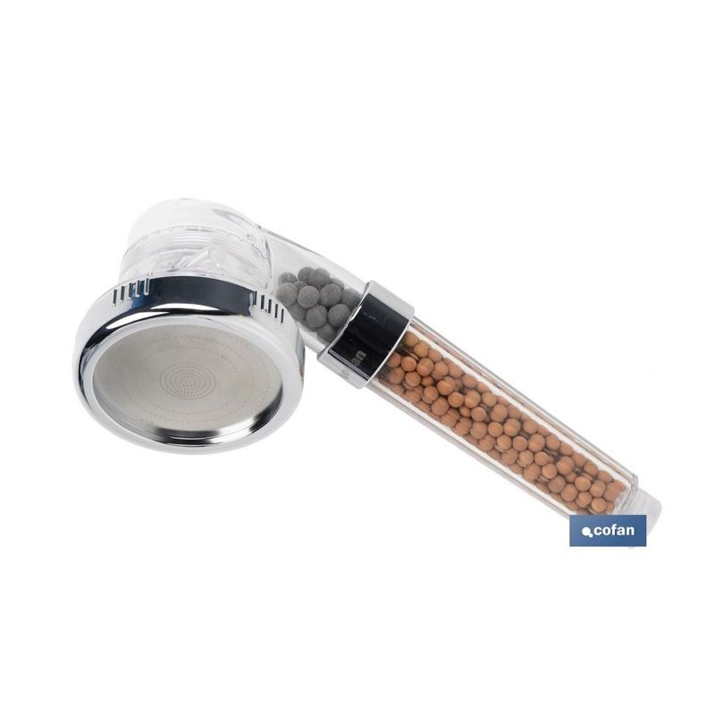 Chuveiro Cromado com Esferas Minerais Cofan