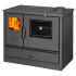 Fogão a Lenha com Forno Detroit Caramelo Delba