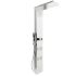 Coluna Hidromassagem Quadra Inox Cromo
