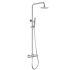 Monocomando Base Com Rampa Marta Inox Longa