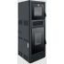 Salamandra a Pellets Nápoles com Forno 13 kW Preta Delba