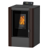 Salamandra a Pellets Siena Nogueira 6 kW Delba