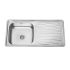 Banca Inox Encastrar 1 Pia 100×50