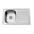 Banca Inox Encastrar 1 Pia 75×40