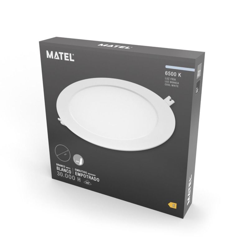 Downlight LED Branco Redondo MATEL