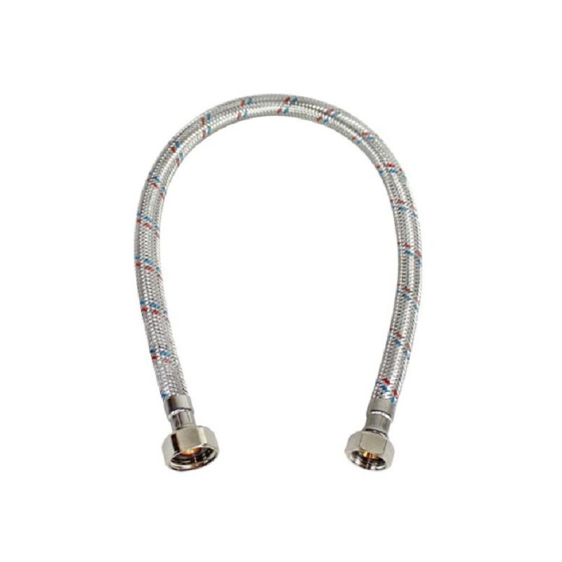 Ligação Malha de Aço 1/2"x3/8" F/F