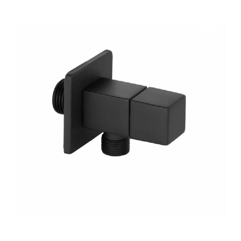 Torneira Esquadria Quadrada Preta