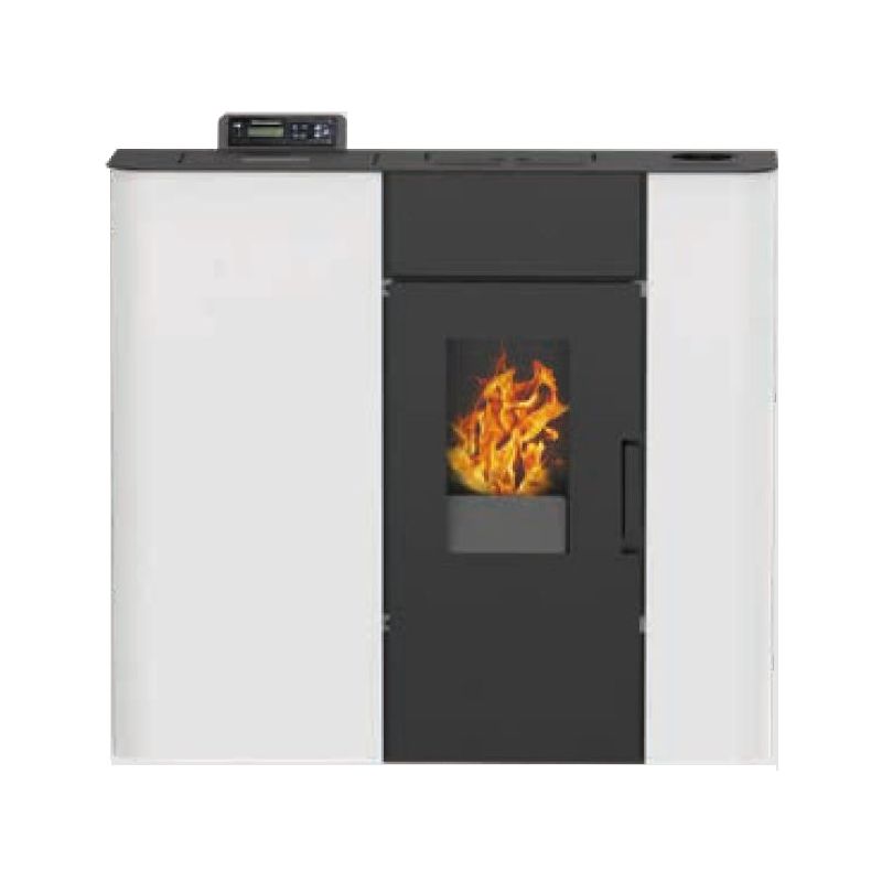 Fogão a Lenha com Forno Boston Preto Delba