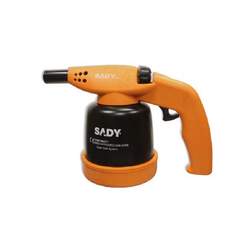 Maçarico Metálico com Isqueiro Typhoon Sady