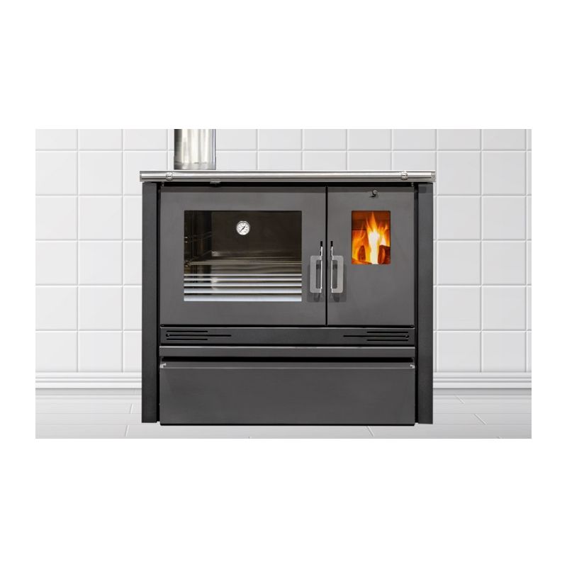 Fogão a Lenha Tradicional ME16 Black PV