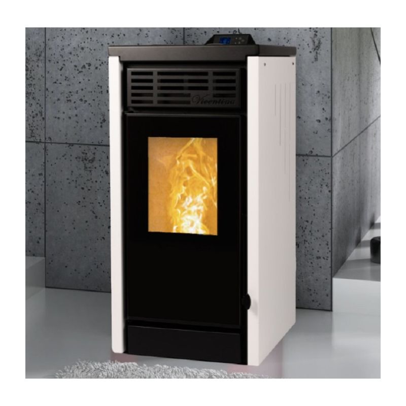 Salamandra a Pellets Ar Quente Vicentina Quattro