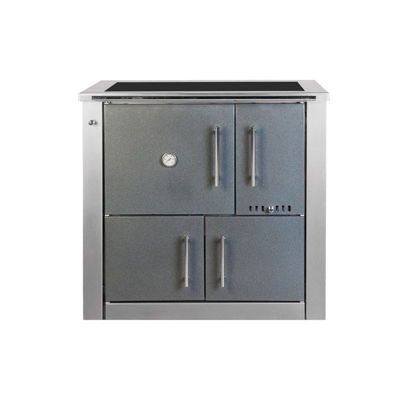Fogão a Lenha 820 Mediluxo Mesa Inox