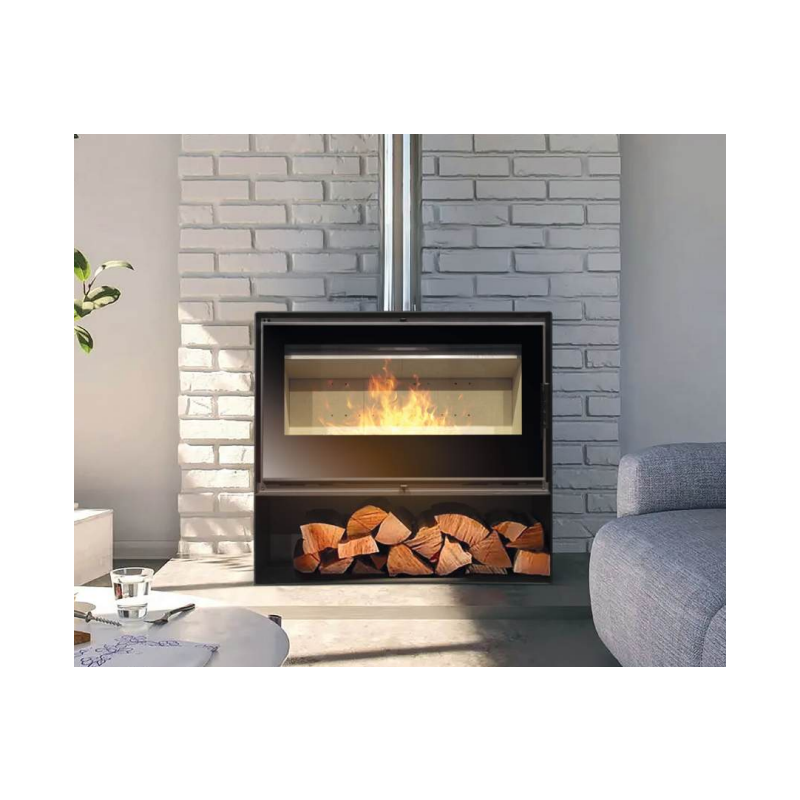 Salamandra a Lenha Ventilada Free 1000