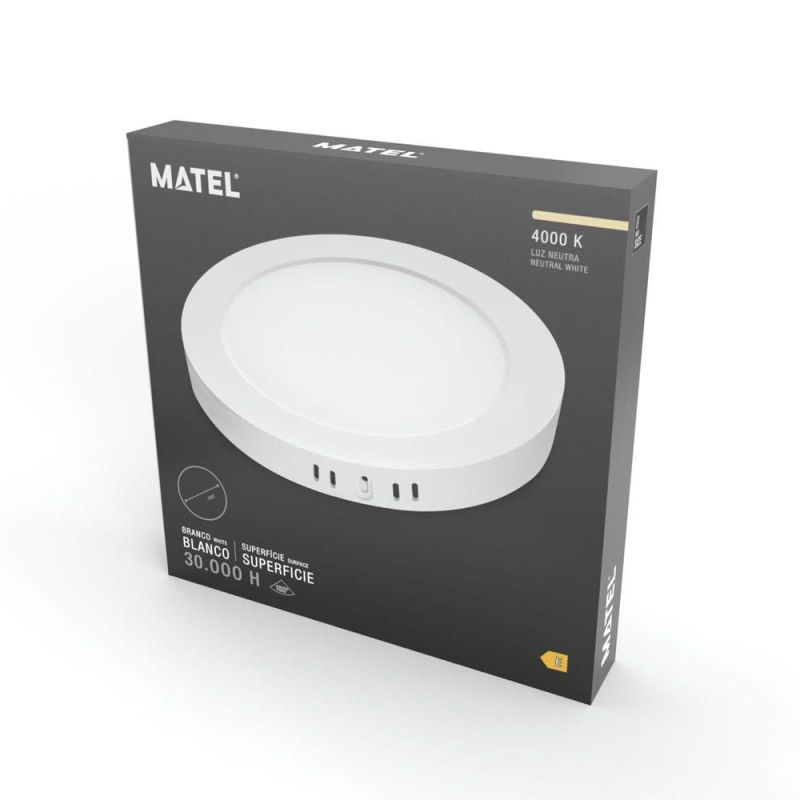 Downlight LED 18W 4000K Redondo MATEL Exterior