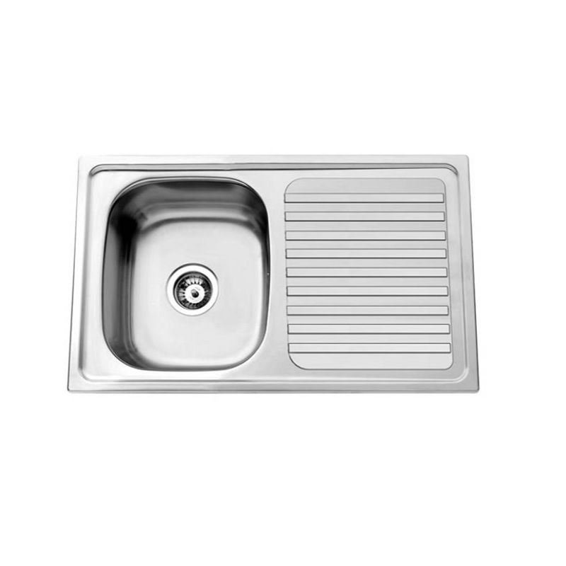 Banca Inox Encastrar 1 Pia 75×40