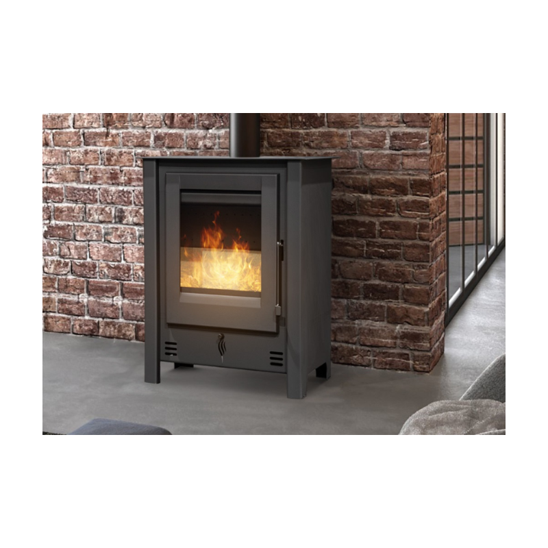 Salamandra a Lenha Sem Ventilação Viso Eco