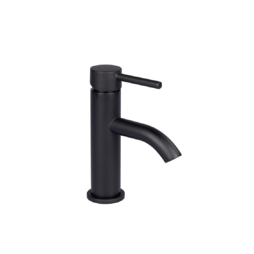 Monocomando Lavatório Bica Curva Scala Preto