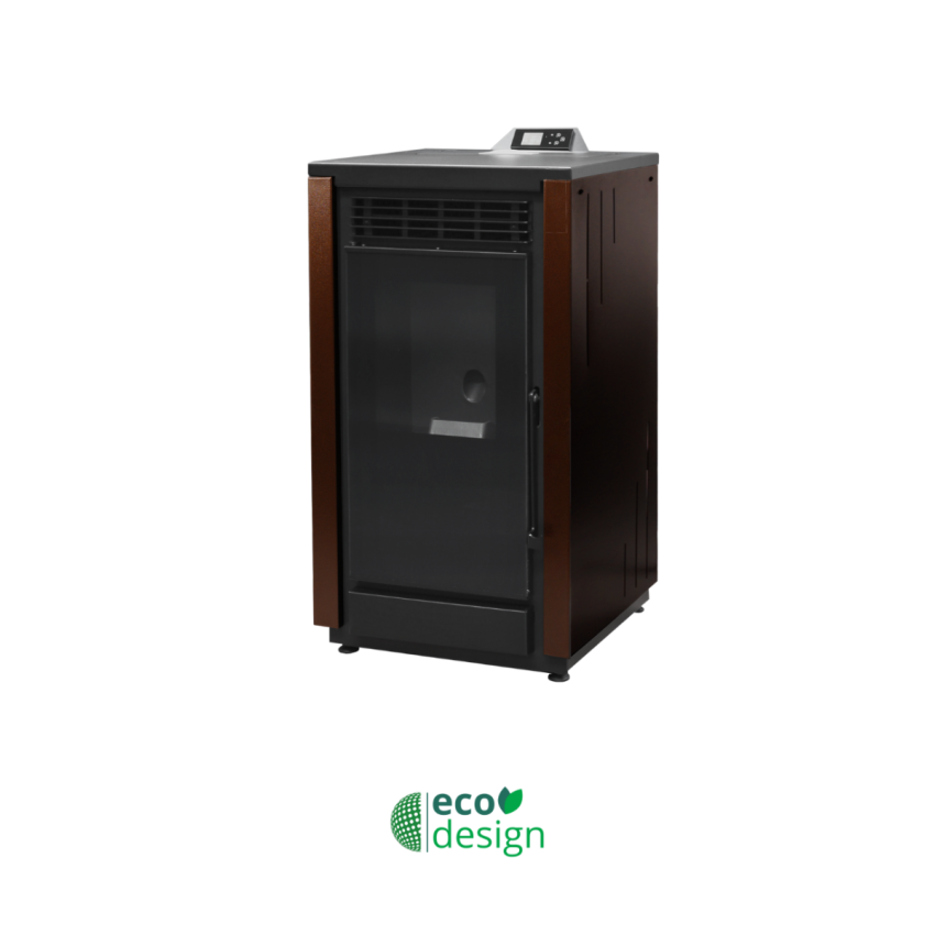 Salamandra a Pellets Ar Quente Adriana 8 Cristal