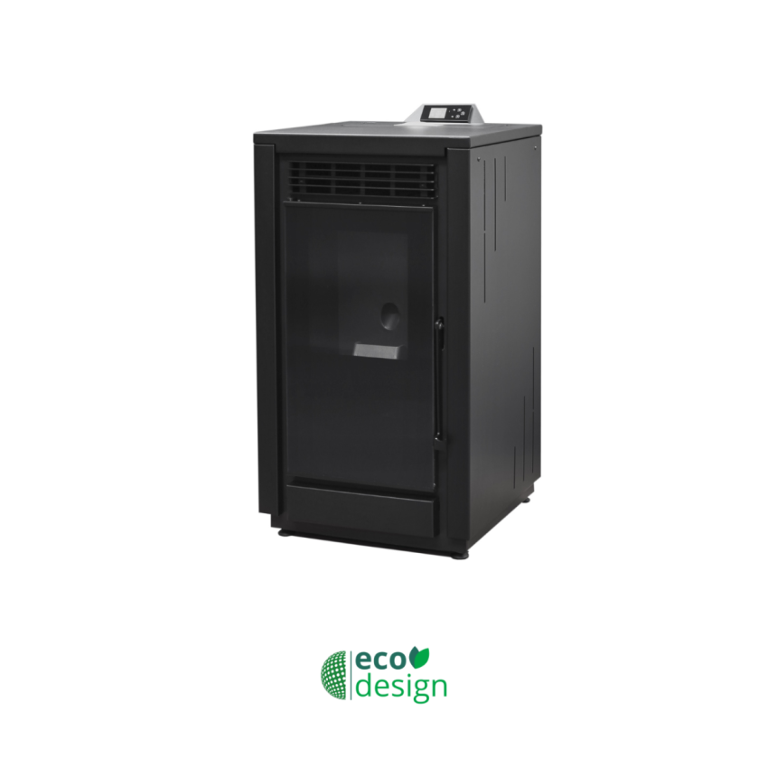 Salamandra a Pellets Ar Quente Adriana 8 Cristal