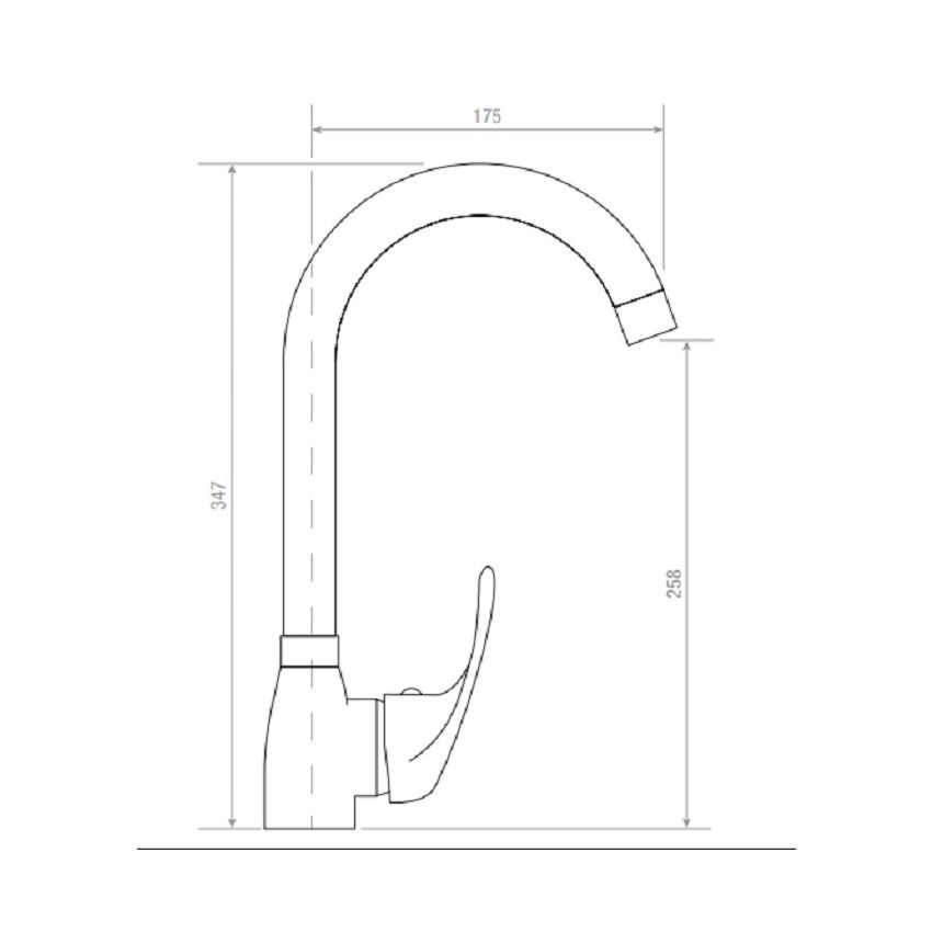 Torneira de Cozinha GROVE B/A Cromada