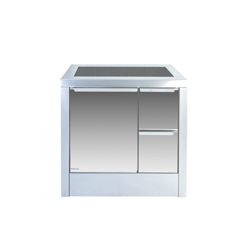 Fogão a Lenha Design Inox