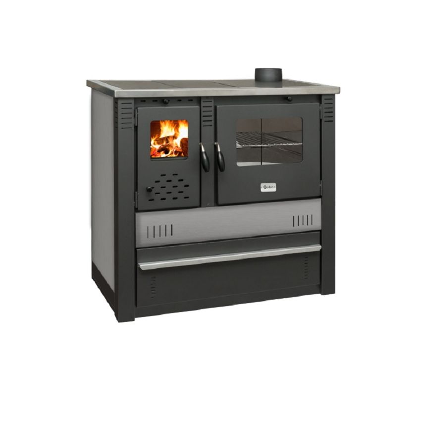 Fogão a Lenha Carolina Inox