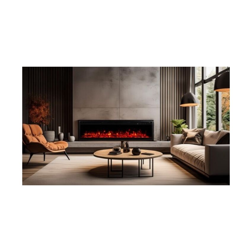 Salamandra Elétrica de Parede/Encastrar Royal Pro Aflamo