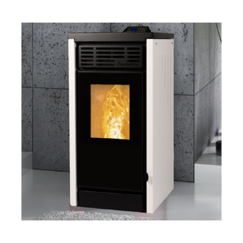 Salamandra a Pellets Ar Quente Vicentina Quattro