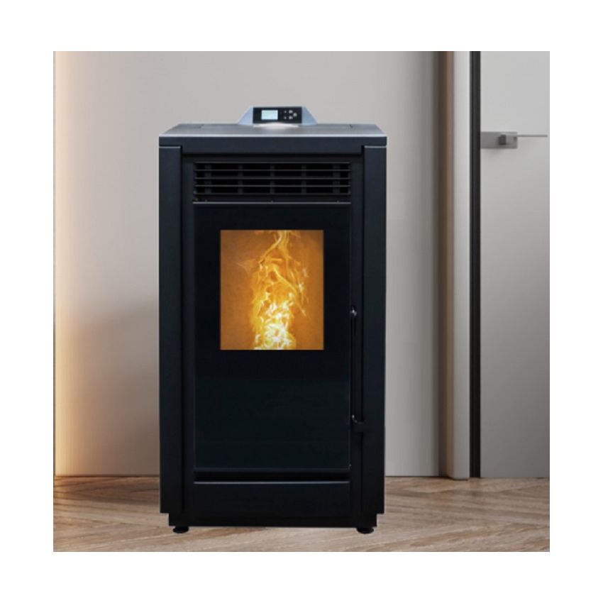 Salamandra a Pellets Ar Quente Adriana 8 Cristal