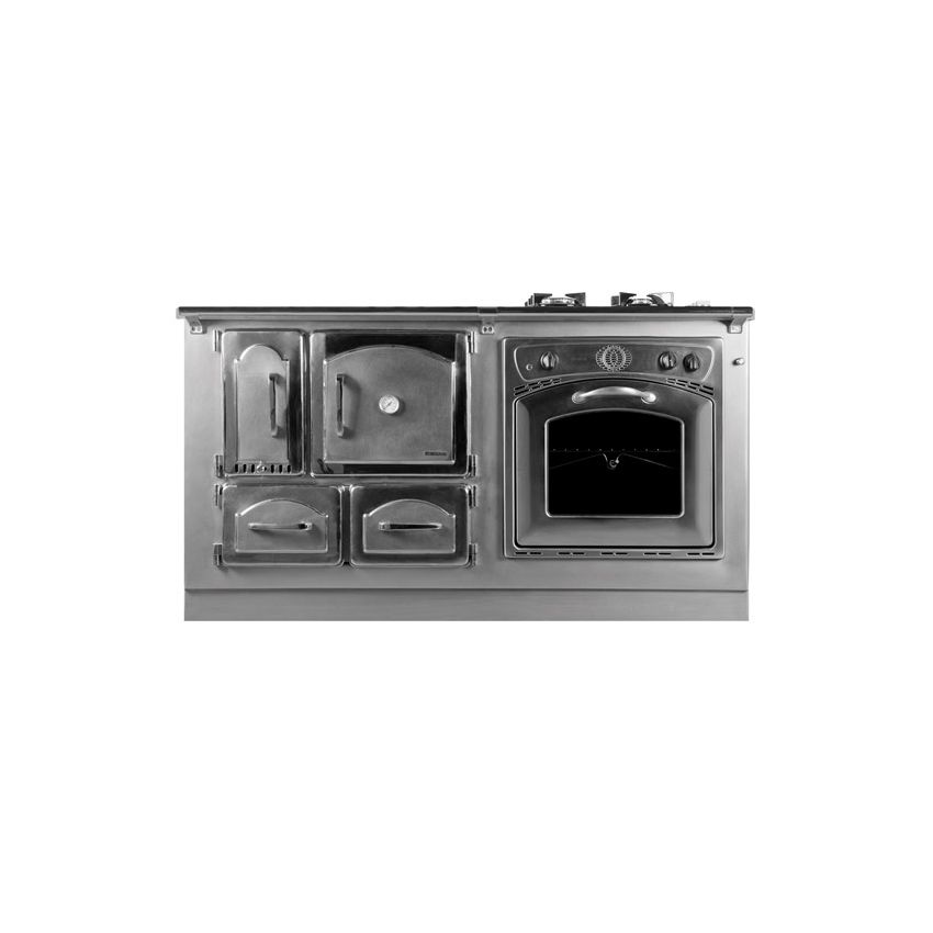 Fogão a Lenha 900 Luxo/Rústico Antigo Mesa Inox