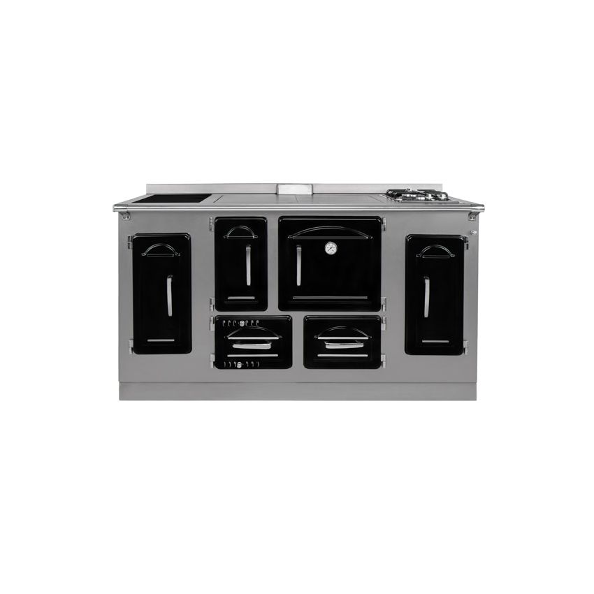 Fogão a Lenha 900 Luxo/Rústico Antigo Mesa Inox