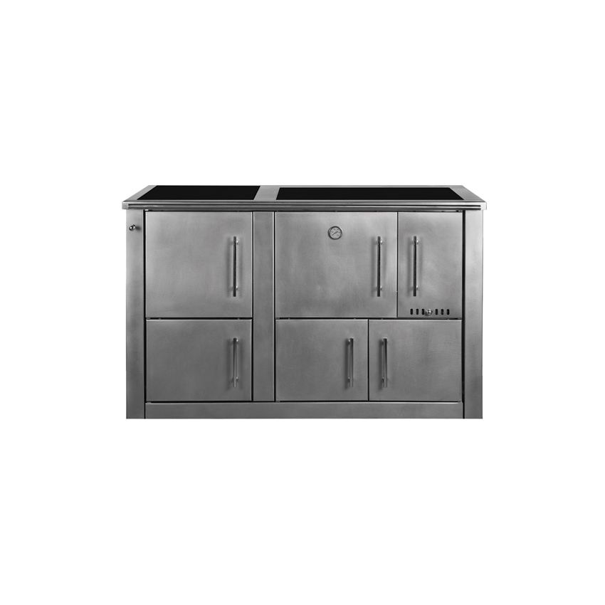 Fogão a Lenha 820 Mediluxo Mesa Inox