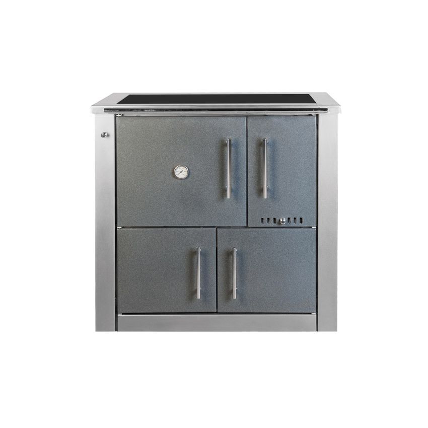 Fogão a Lenha 820 Mediluxo Mesa Inox