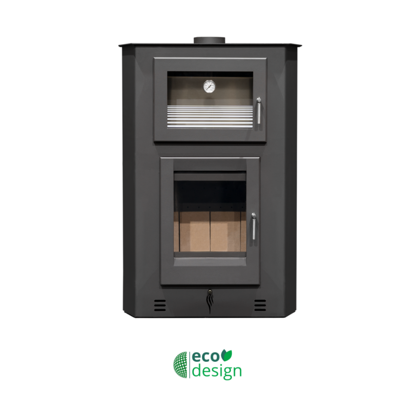 Salamandra a Lenha Sem Ventilação Íris canto