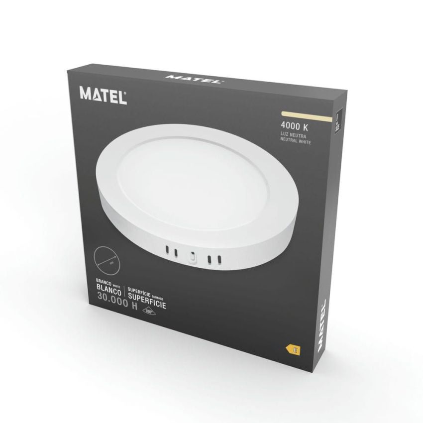 Downlight LED 18W 4000K Redondo MATEL Exterior