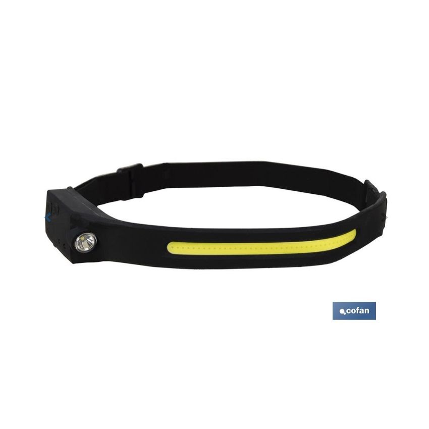 Lanterna Dupla de Cabeça com Sensor de Ativação