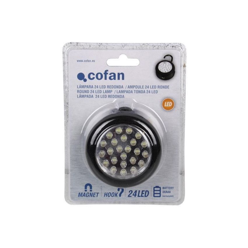Lanterna 24 Led Redonda Cofan