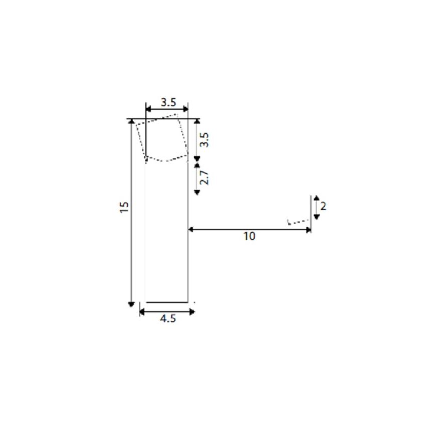 Monocomando Lavatório Quadrado 