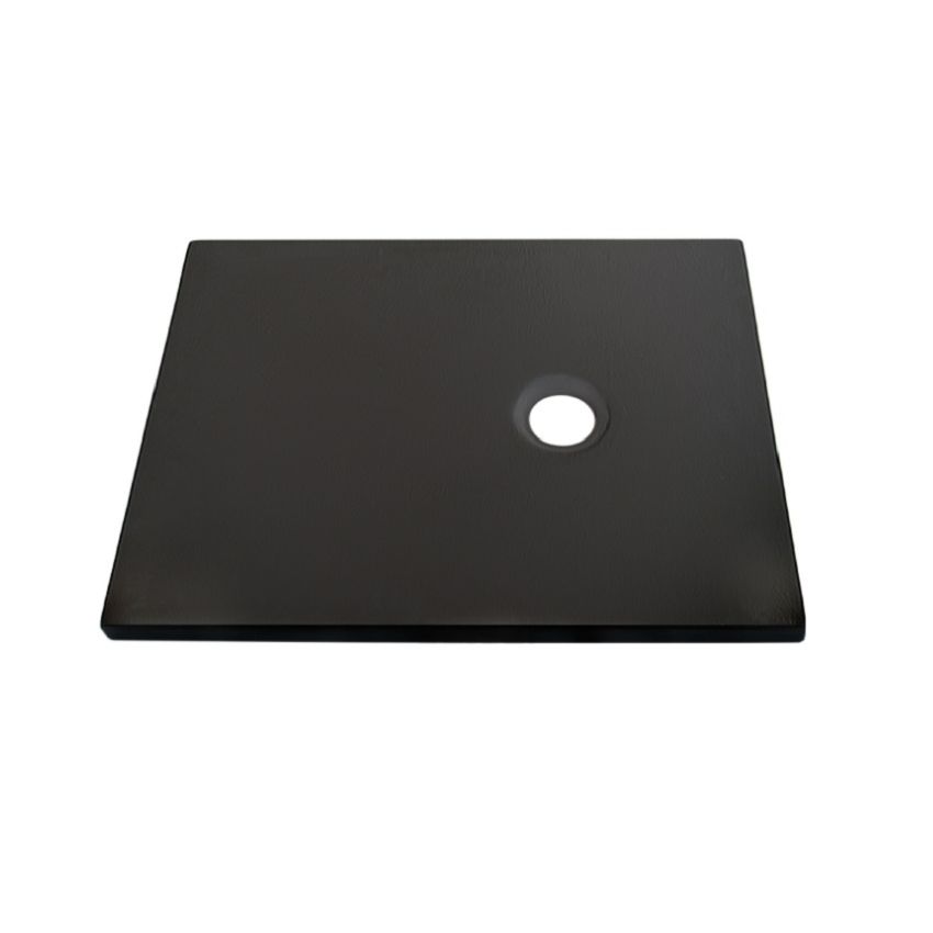 Base De Duche Sofia Acabamento Pedra Preto 3.5cm