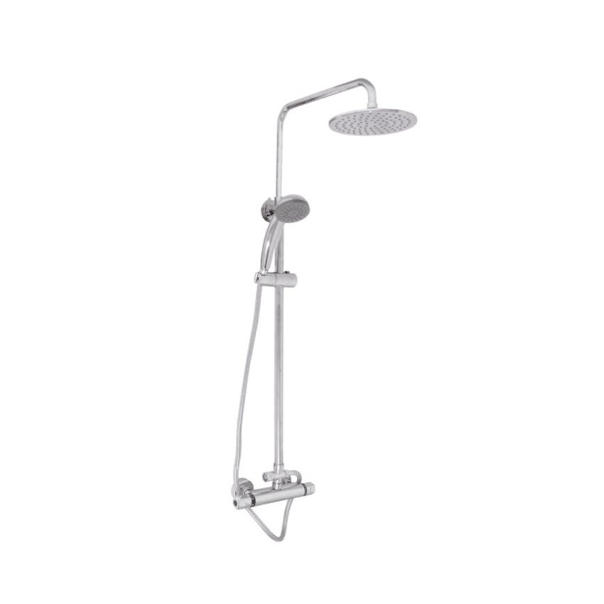 Monocomando Base Termostático Com Rampa Oval