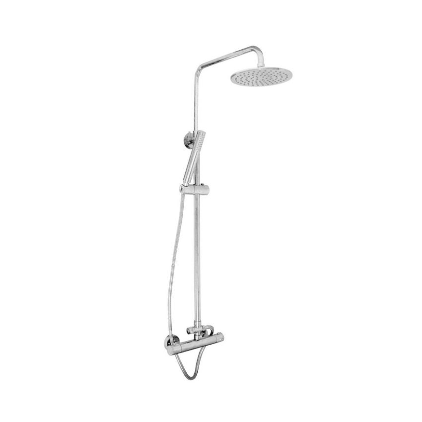 Monocomando Base Termostático Com Rampa Redondo