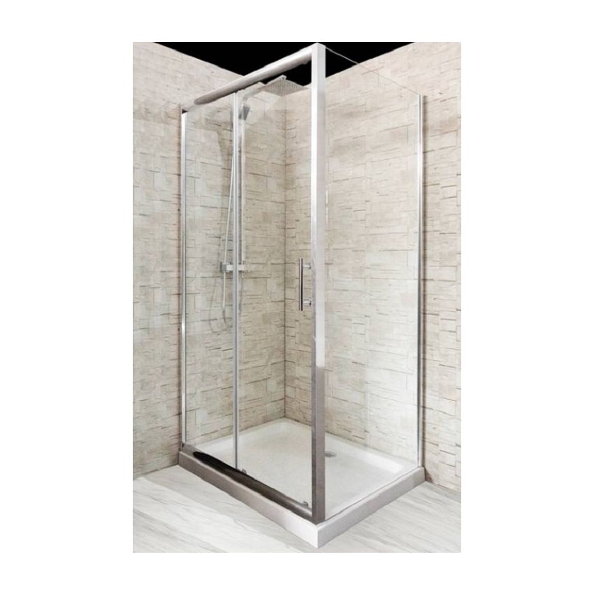 Cabine de Base Duche TM Monduche Vidro Liso